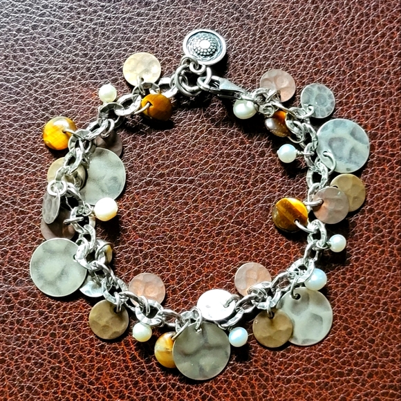 SILPADASterling Silver Cha Cha Bracelet B1853